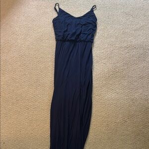 Lulus Navy Blue Maxi Dress